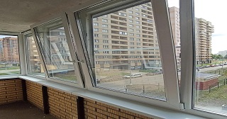 Остекление балкона Железногорск цена от 9872 руб. м/п. за 50 часов